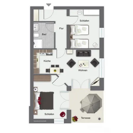 Duenenblick 21 Διαμέρισμα Boltenhagen (Ostseebad)